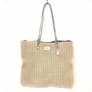 Victoria’s Secret Beach bag tote - beach day woven bag
